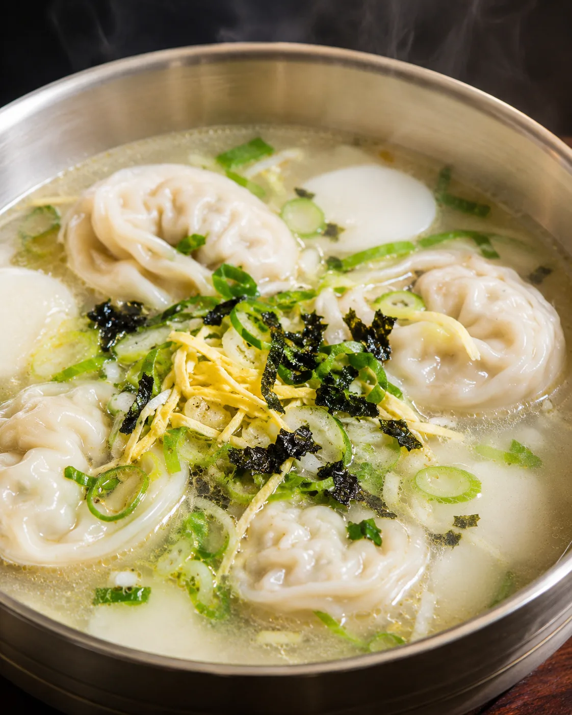 떡만두국 메뉴 사진